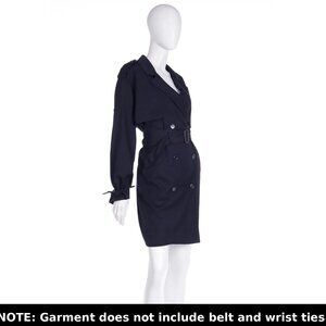 Archival Isaac Mizrahi 90s "Unzipped" Era Wool Asymmetrical Coat